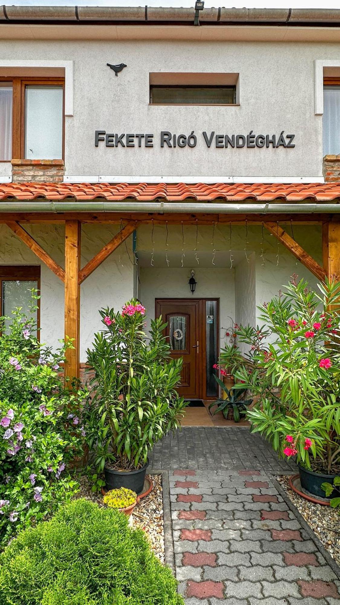 Fekete Rigo Vendeghaz Apartment Egerszalok Exterior photo